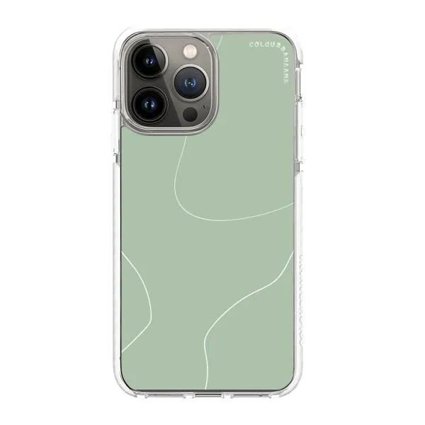 iPhone Case - Green Minimalist