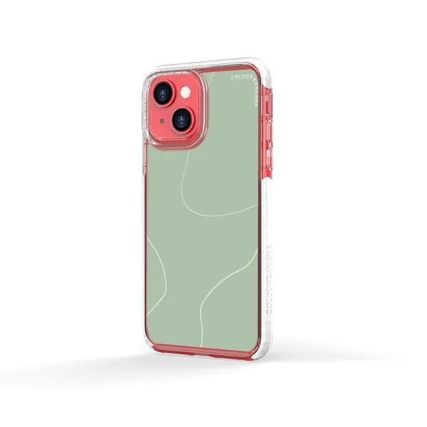 iPhone Case - Green Minimalist