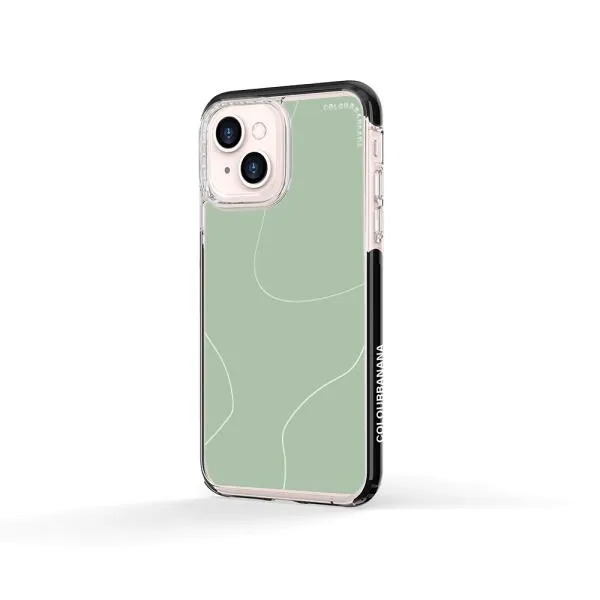 iPhone Case - Green Minimalist