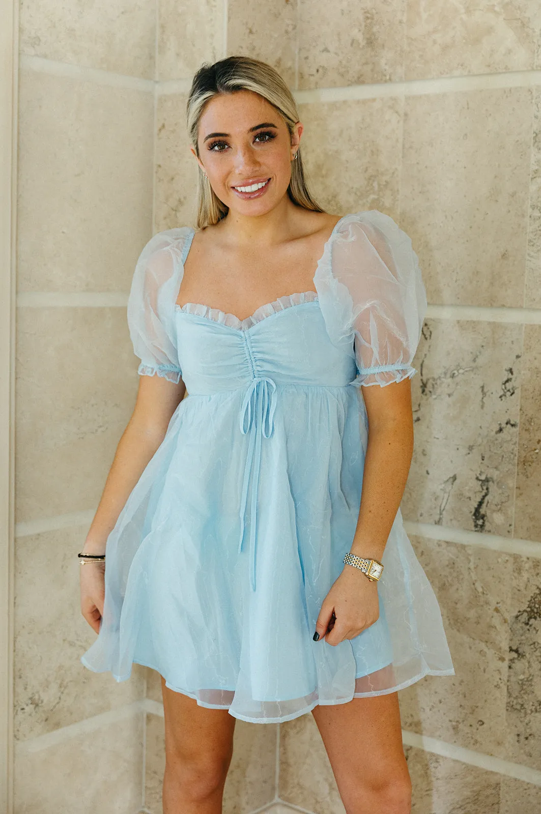 It Was a Dream Dress -  Baby Blue