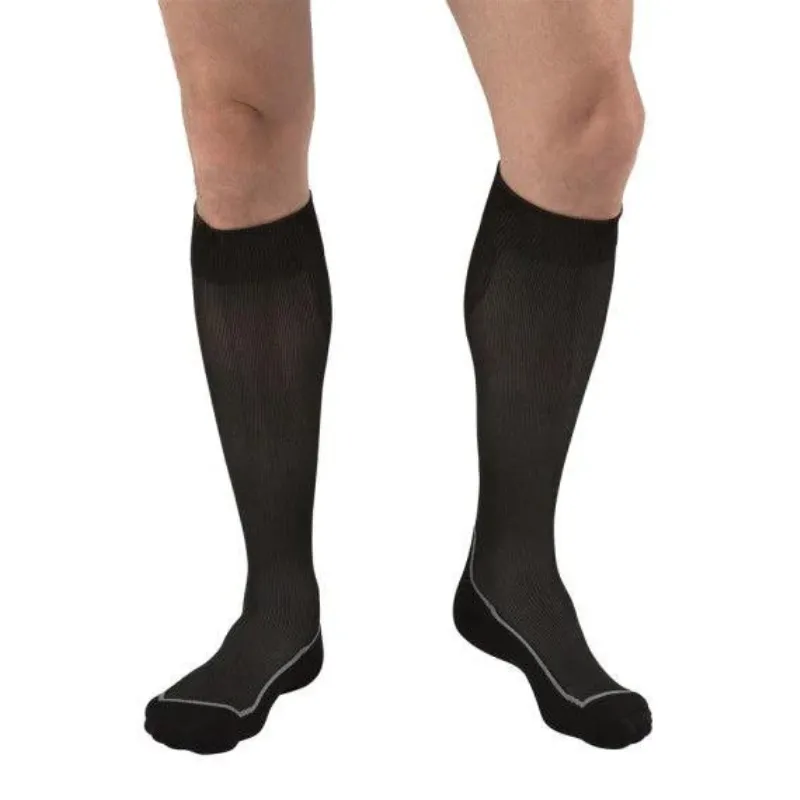 Jobst Sport 15-20 mmHg Knee High Stocking Black