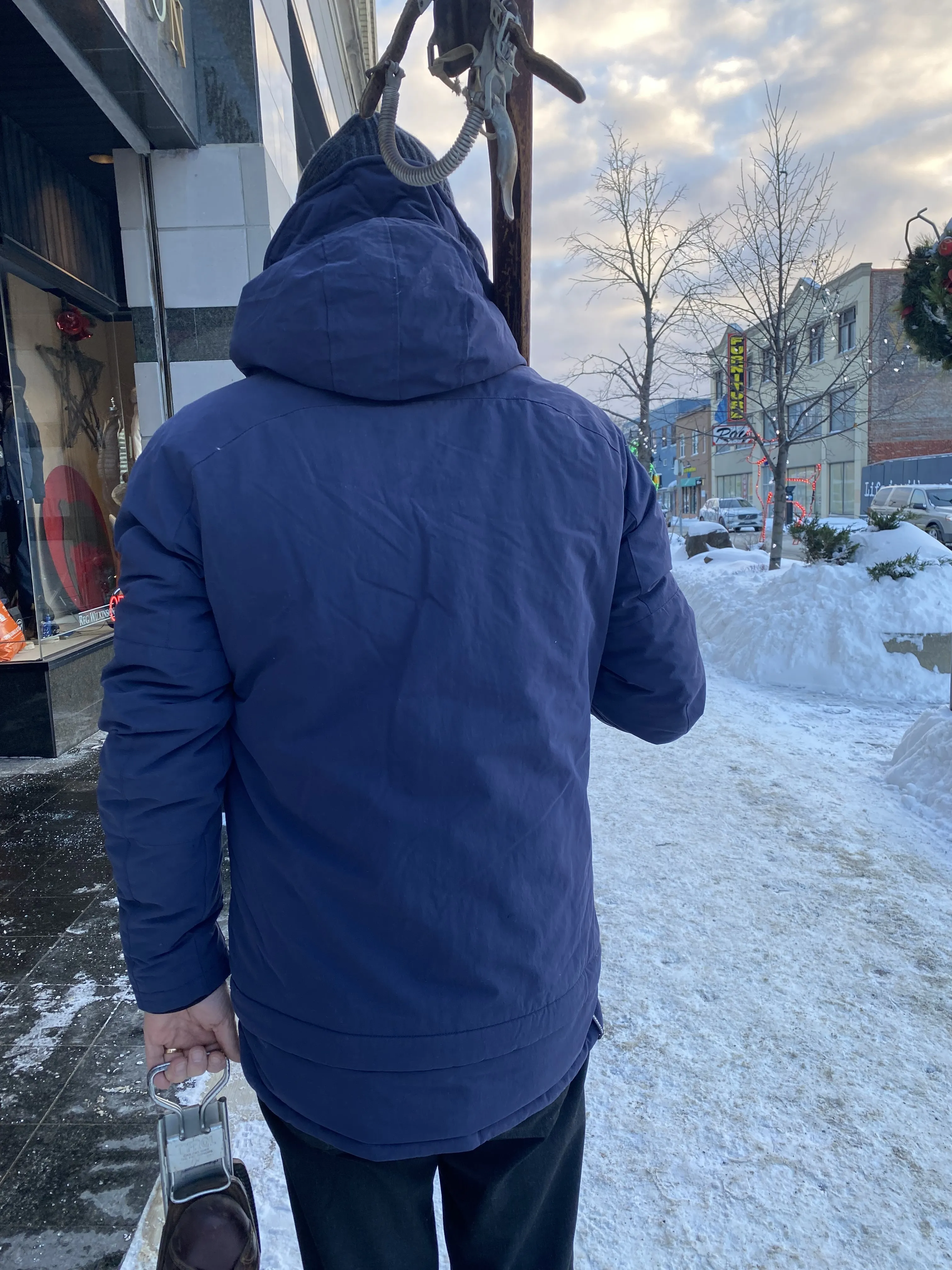 KRAKATAU - Navy Winter Coat