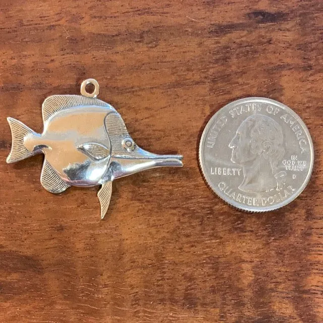 Longnose Butterflyfish Pendant