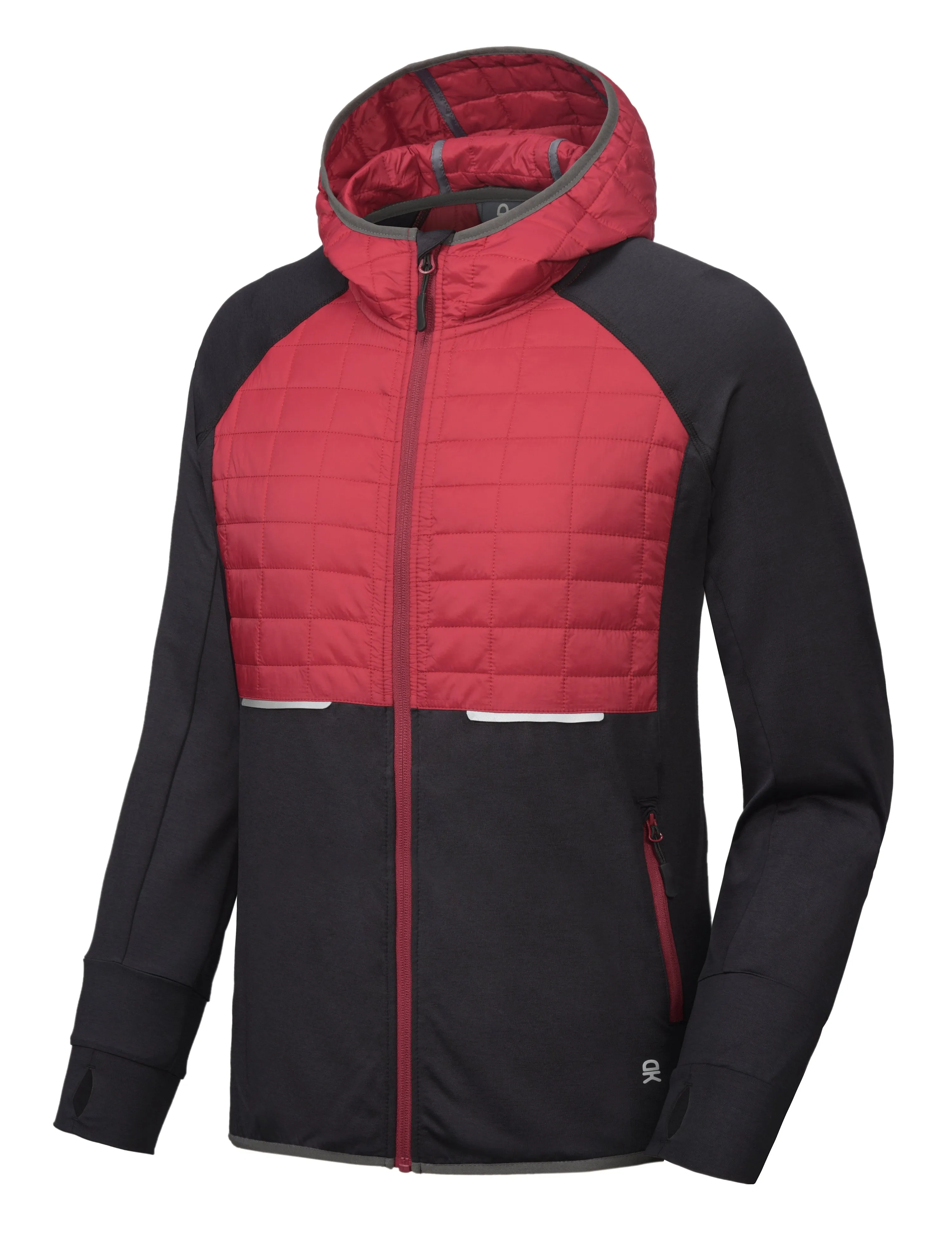 Men's Insulated Running Thermal Hybrid Jacket