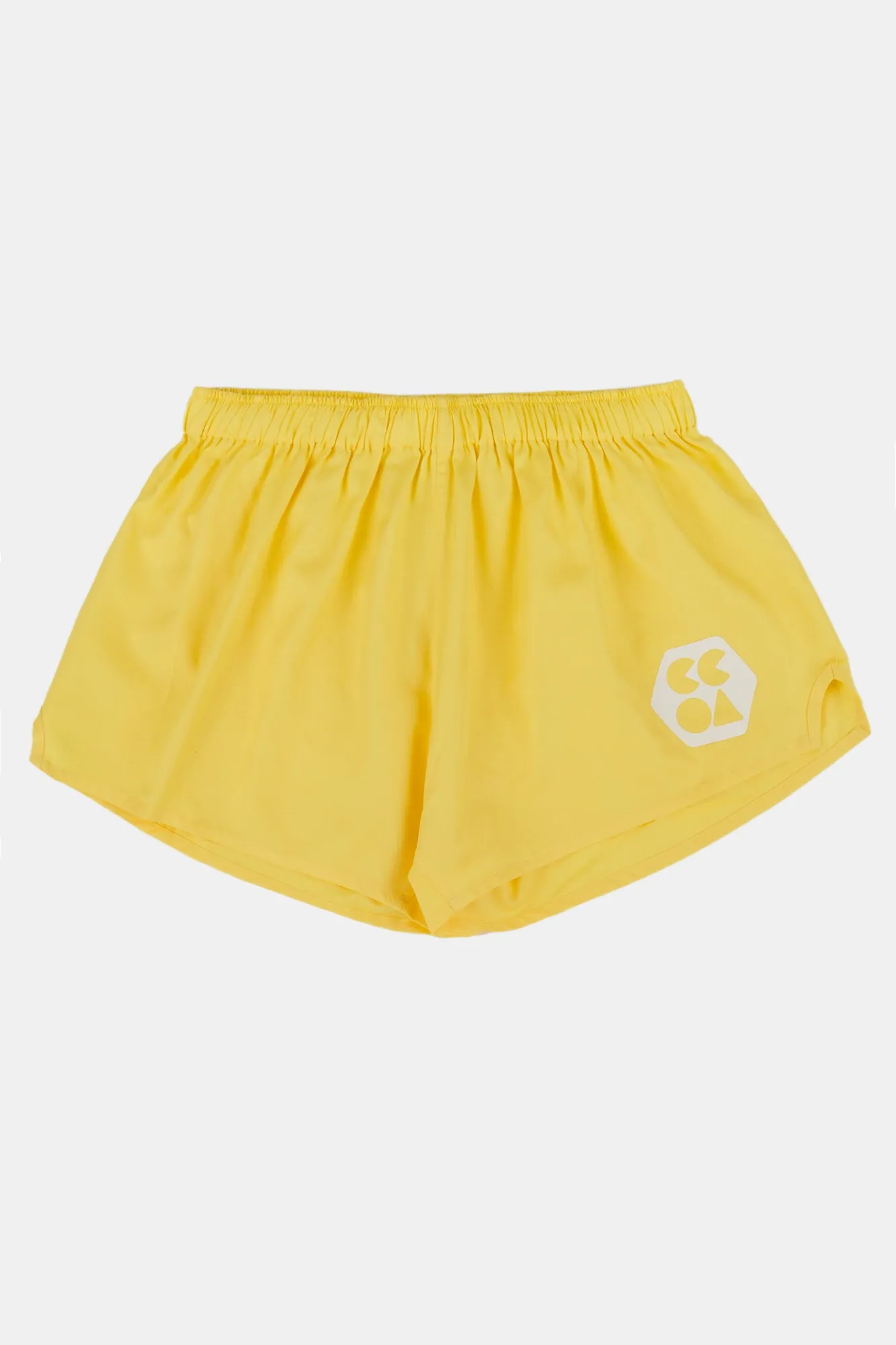 Men's Lightweight Sports Short Plastic Free - Canary Yellow