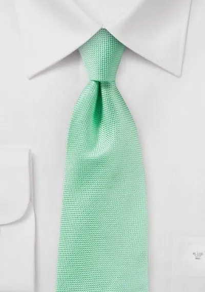 Mint MicroTexture Necktie