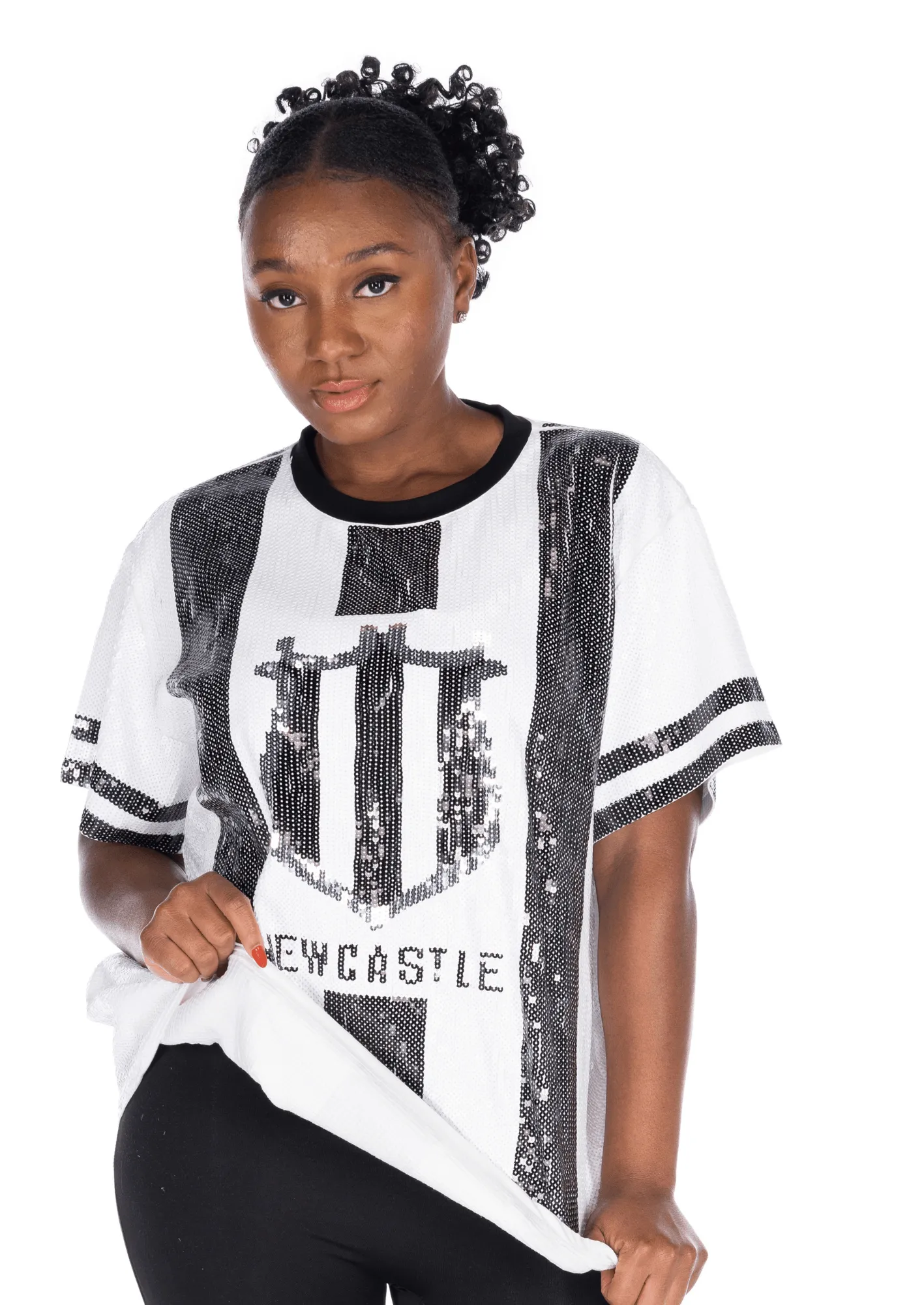 Newcastle Soccer Sequin Shirt