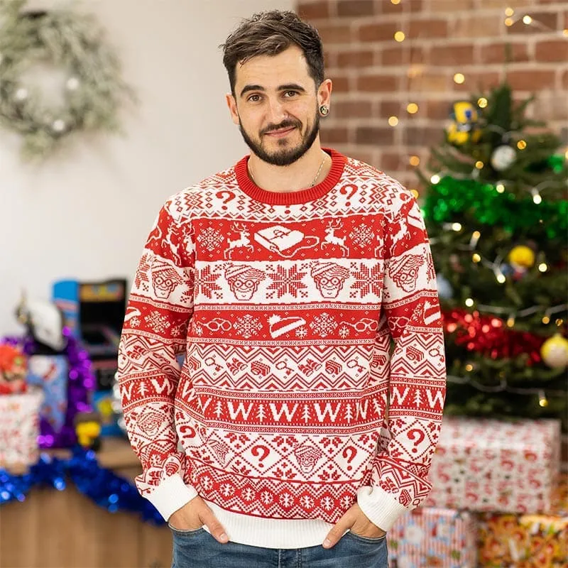 Official Where's Wally Christmas Jumper / Ugly Sweater