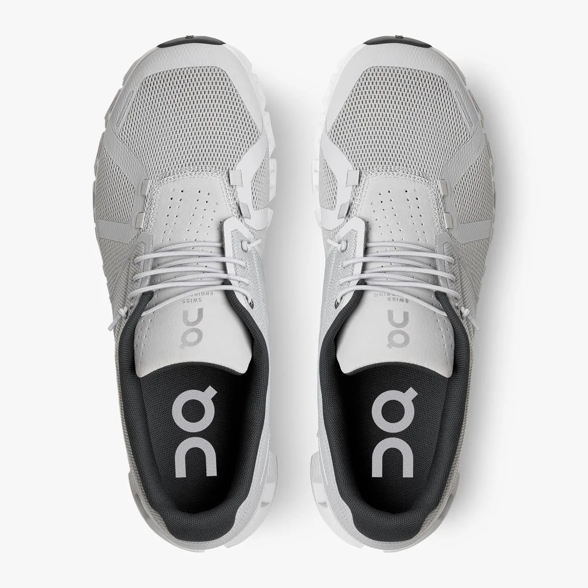 'On Running' Men's Cloud 5 - Glacier / White