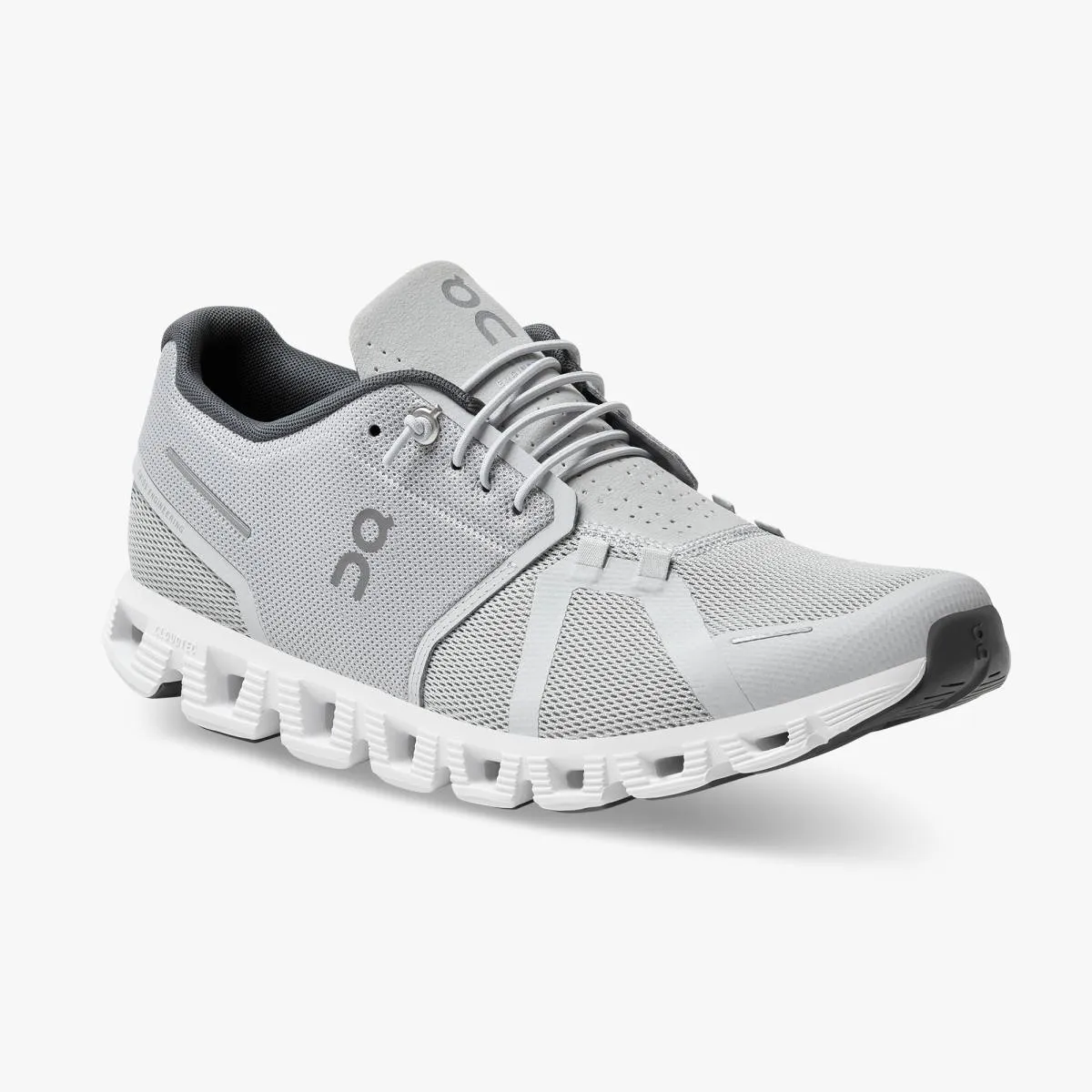 'On Running' Men's Cloud 5 - Glacier / White