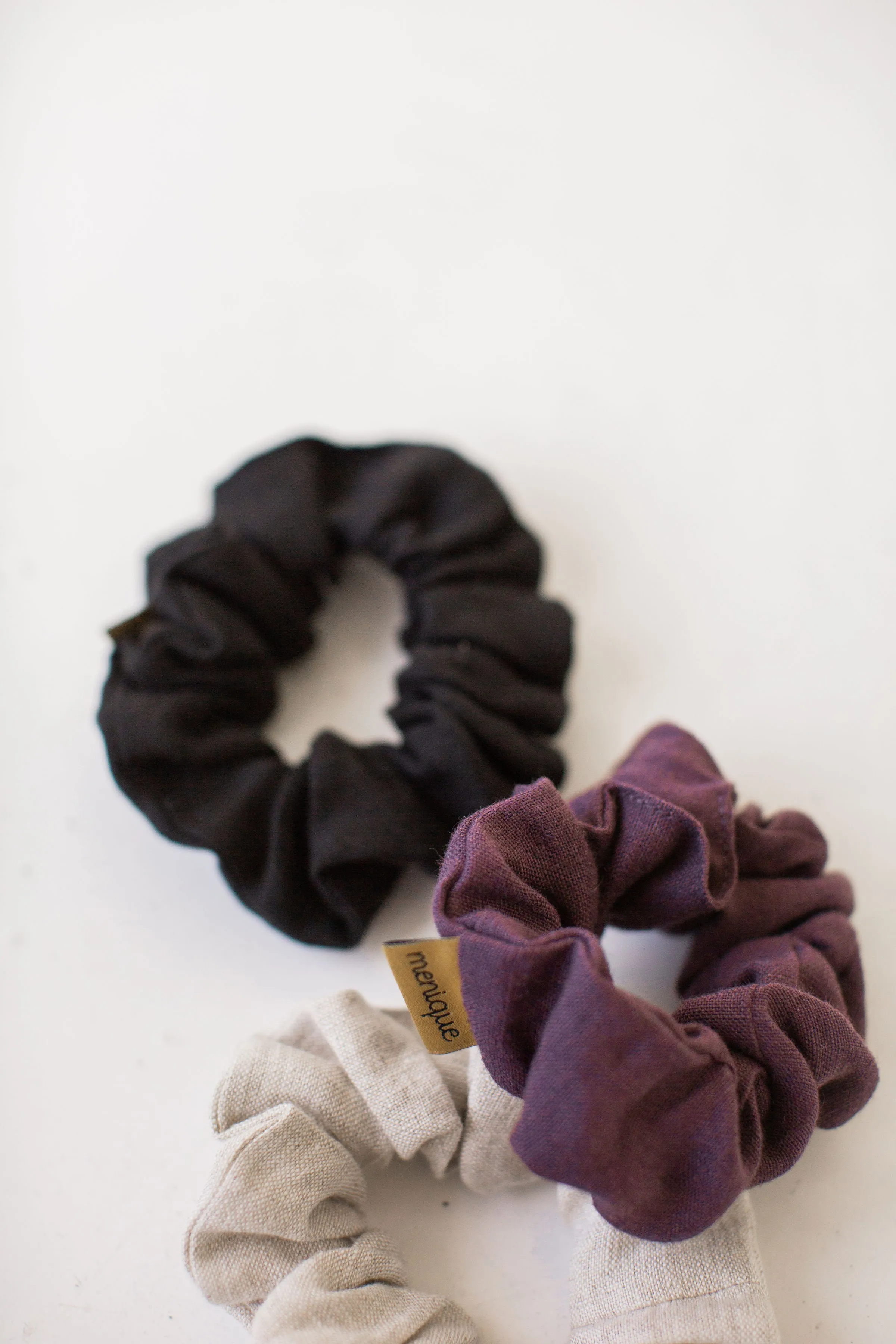 Organic Linen Scrunchie