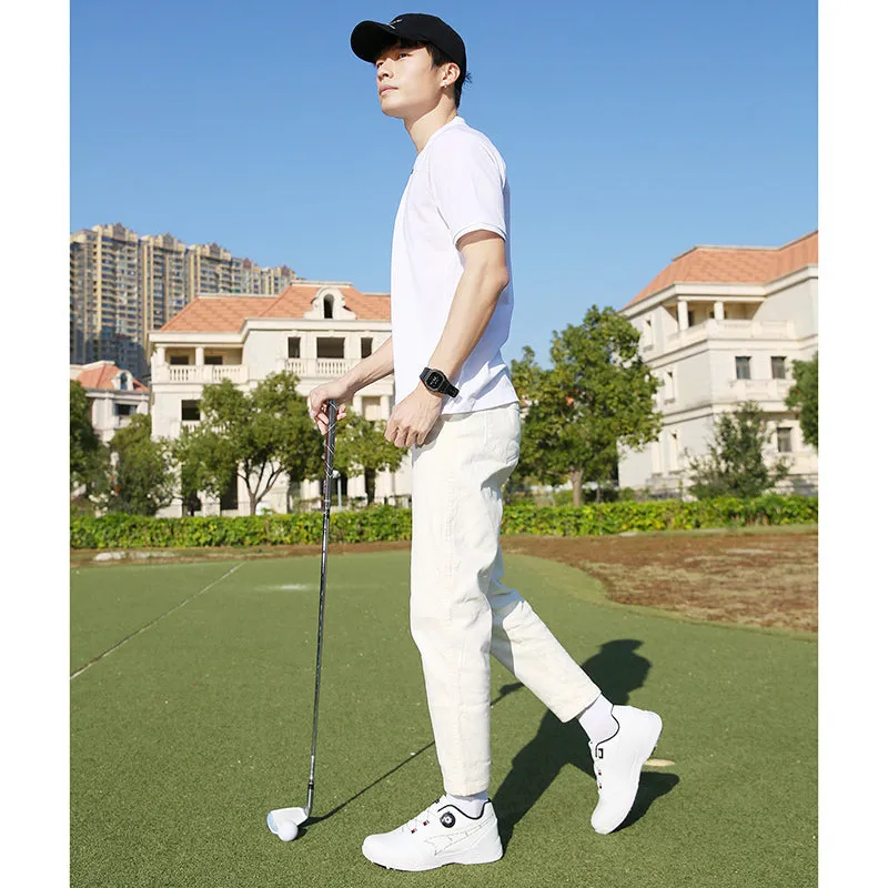 Professional Golf Shoes Spike less Golf Sneakers for Men Walking Shoes | 8002