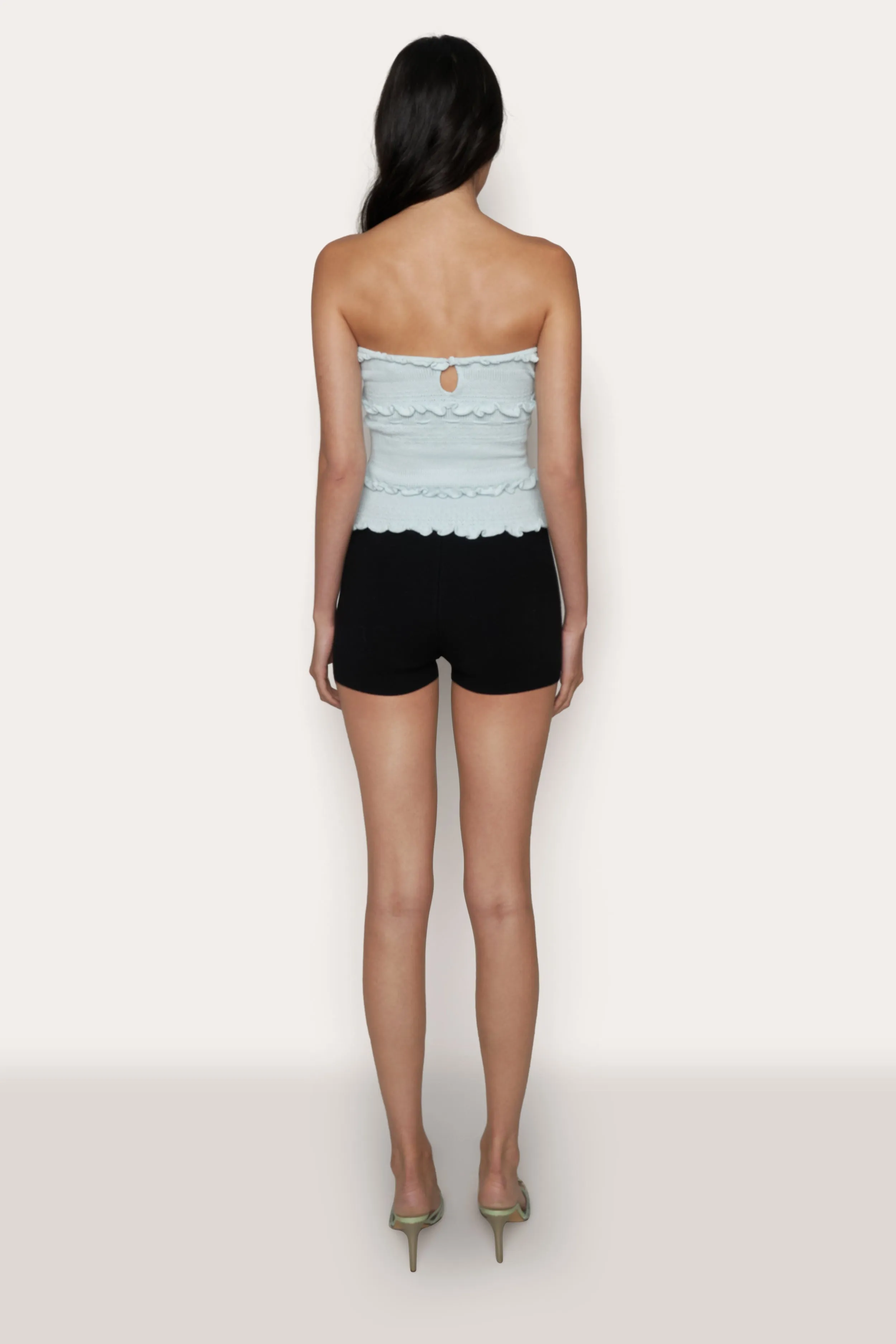 Rib Knit Hot Short