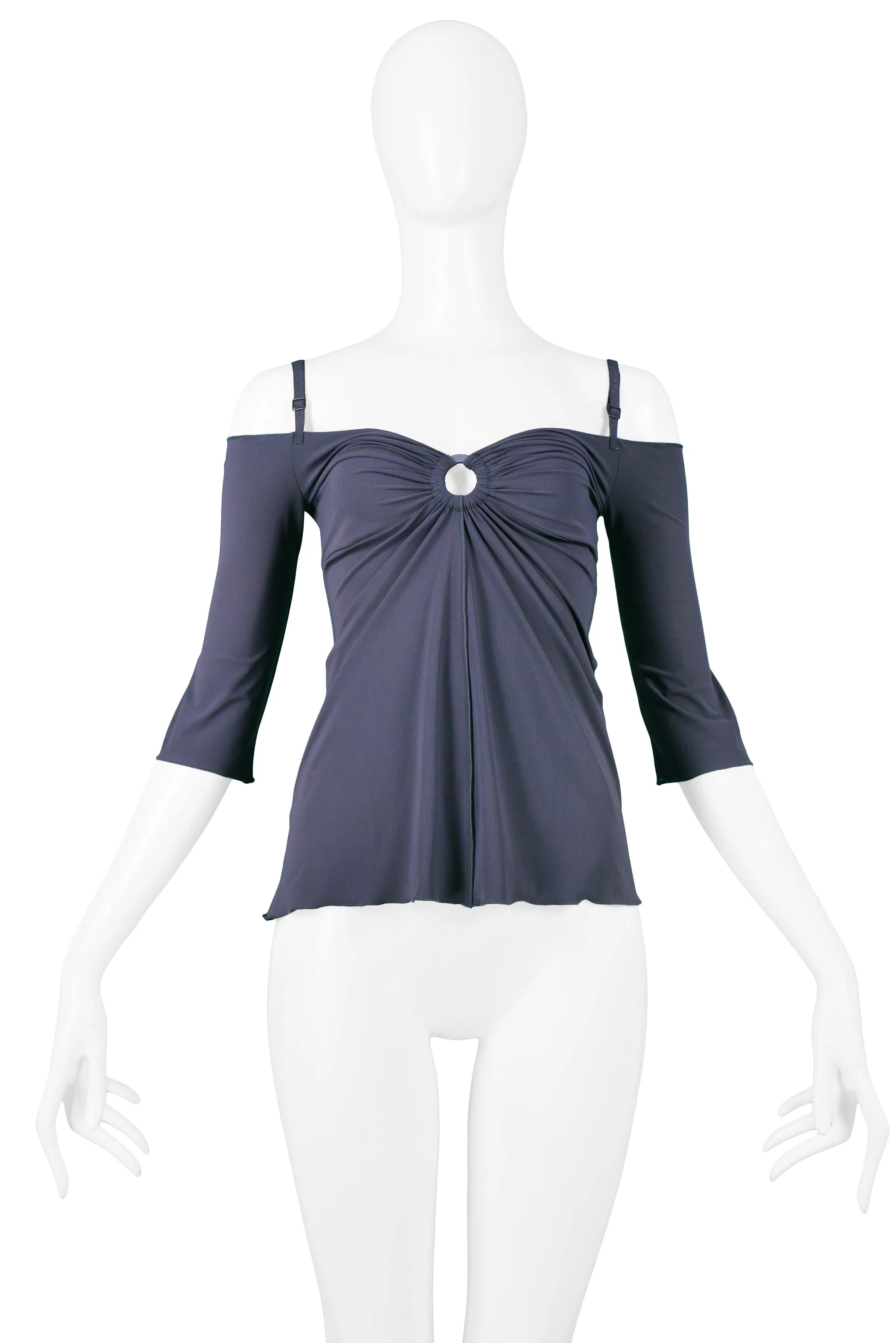 ROMEO GIGLI SLATE BLUE RING TOP