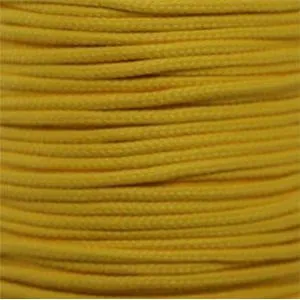 Round Athletic Laces Custom Length with Tip - Gold (1 Pair Pack) Shoelaces