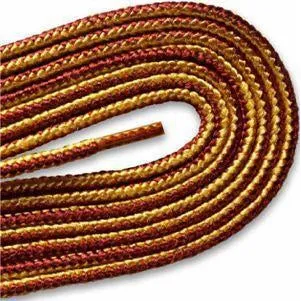 Round Nylon Boot Laces Custom Length with Tip - Rawhide Shoelaces