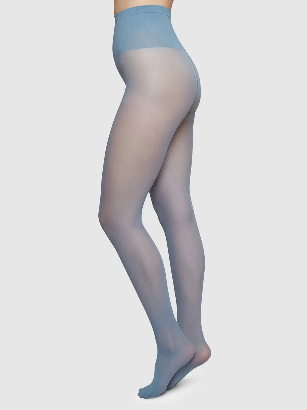 Svea Tights - Dusty Blue