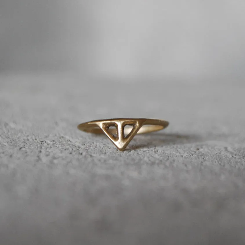 Taika Small Ring Bronze