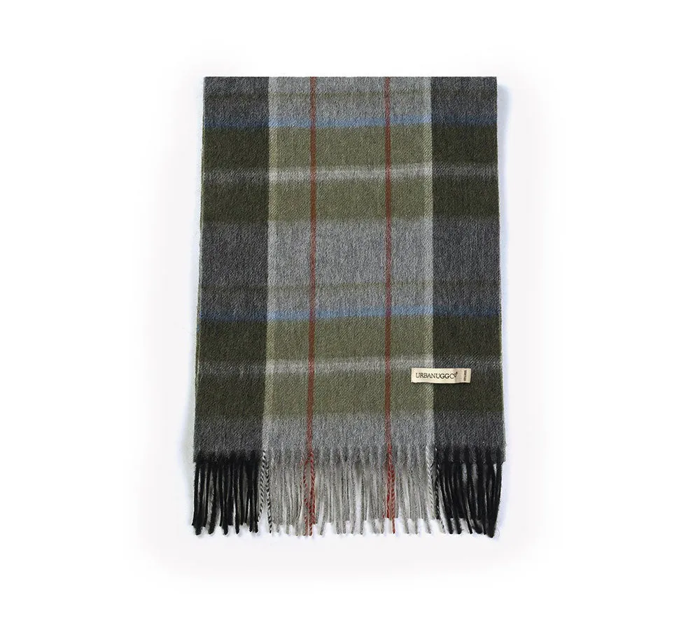 Urban UGG® 100% Wool Scarf Plaid