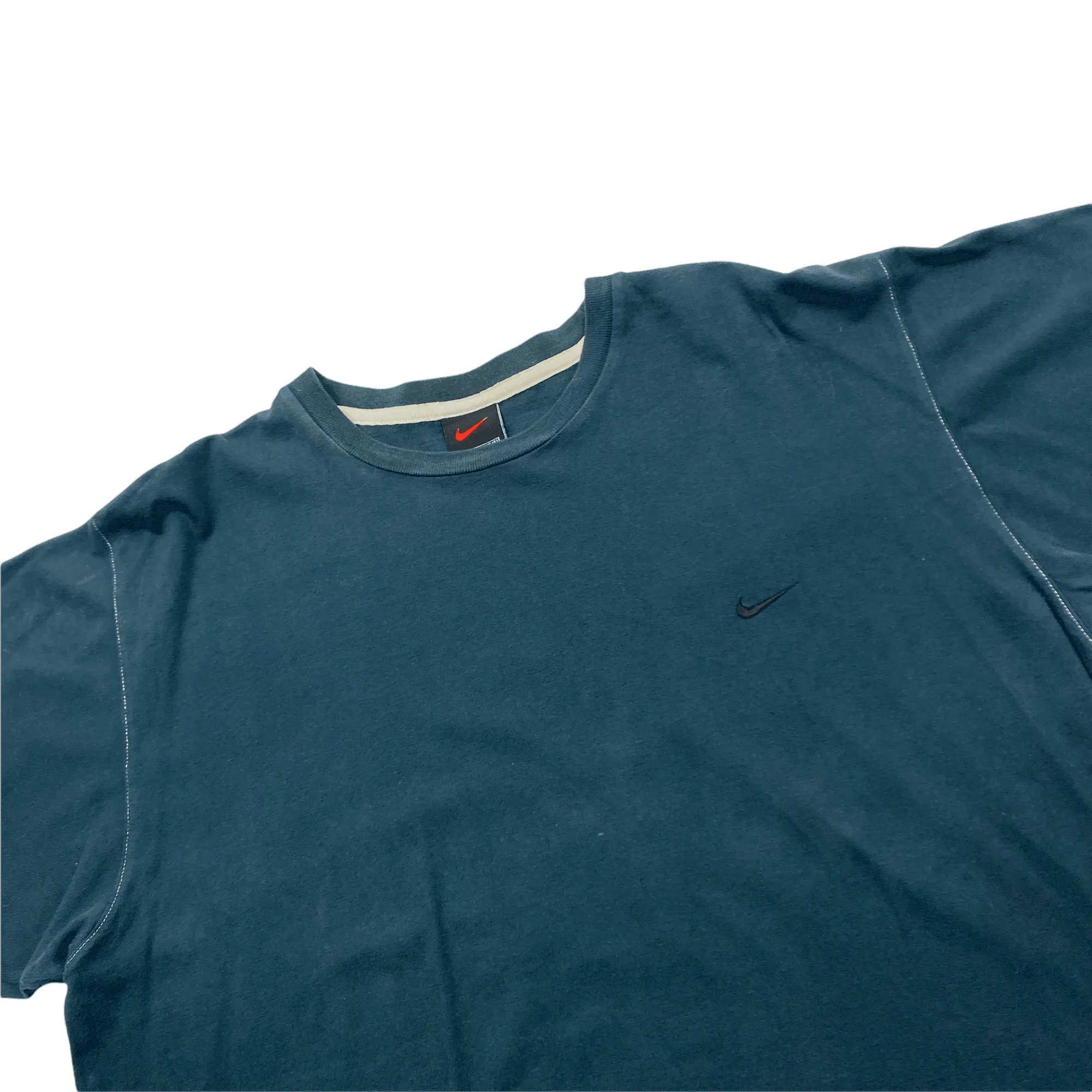 Vintage 90s Navy Blue Nike Tee - Large