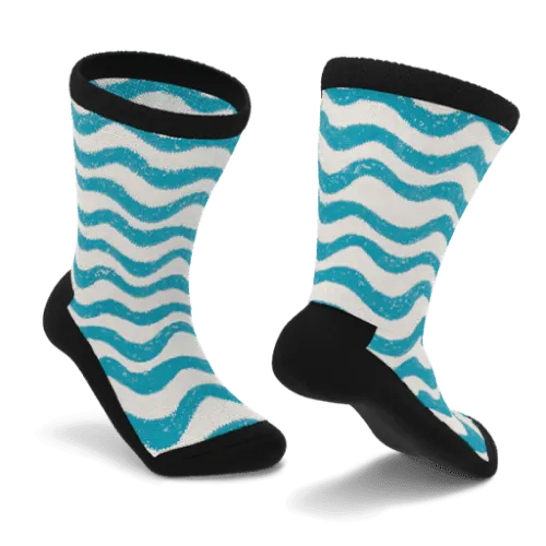 Waves Non-Binding Diabetic Socks