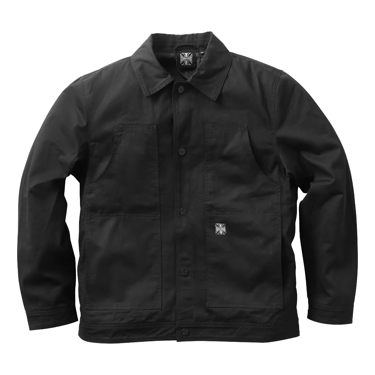 WCC LINED CARGO WORKJACKET - BLACK