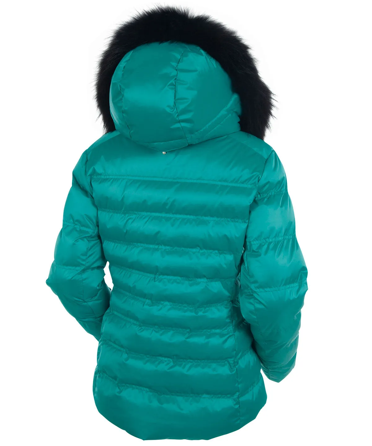 Women's Fiona Waterproof Quilted Stretch Jacket With Removable Fur Ruff