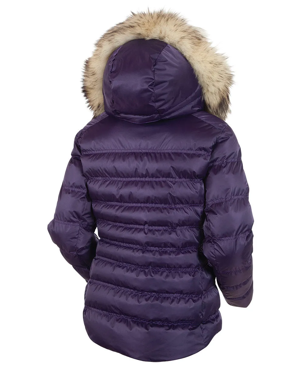 Women's Fiona Waterproof Quilted Stretch Jacket With Removable Fur Ruff