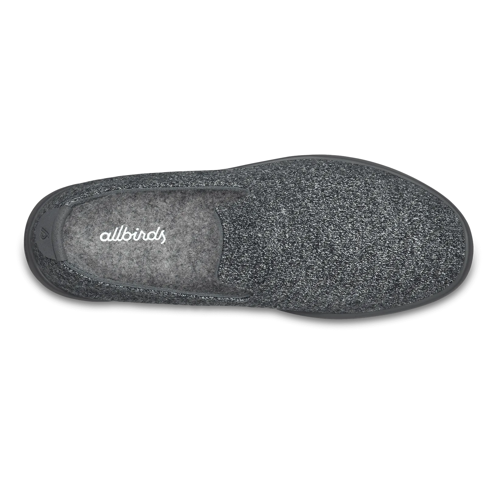 Women's Wool Loungers - Natural Grey (Dark Grey Sole)