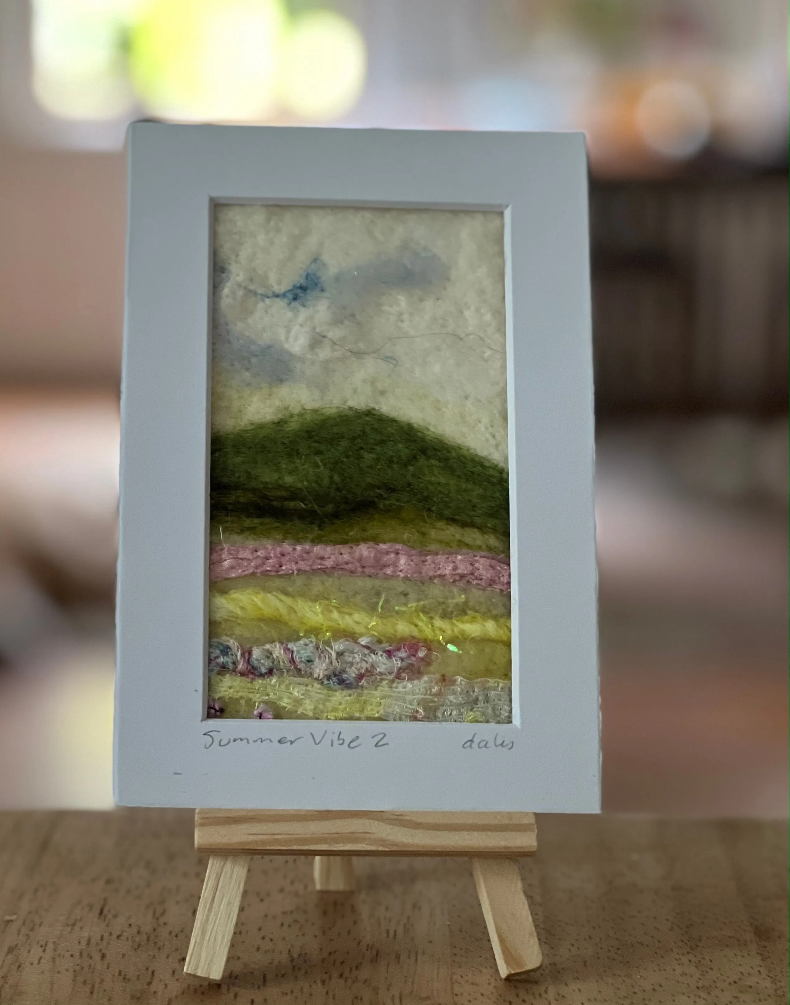 Wool Painting, Summer Vibe 2